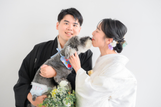 【neeyU最安値☆ペットもOK☆スタジオ撮影ワンダフルプラン】毎月先着5組限定✨ 和or洋どちらでもOK!データ50カット保証