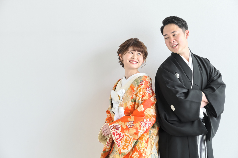 サクッと和装と洋装の両方が叶う夢のプラン！！】スタジオ撮影各３０分！全データ付き！