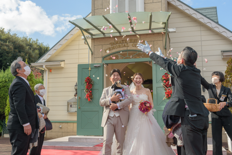 ［チャペルプラン］本格的なチャペルで挙式のような撮影プラン☆衣装グレードアップ無料！チャペル使用料金込み　全データ色味補正☆