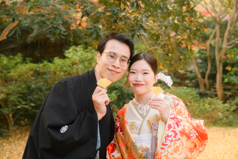◇紅葉早割11/15~12/15撮影キャンペーン◇和装三渓園+洋装大桟橋ロケーション60分撮影プラン≪申請料・移動費込み≫