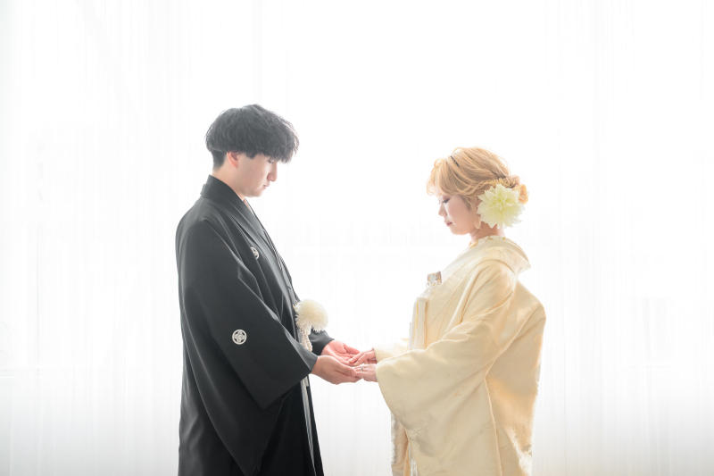 和装1着ロケーション+スタジオ15分撮影がついてくる！スタジオ撮影用の打掛1着プレゼント♪