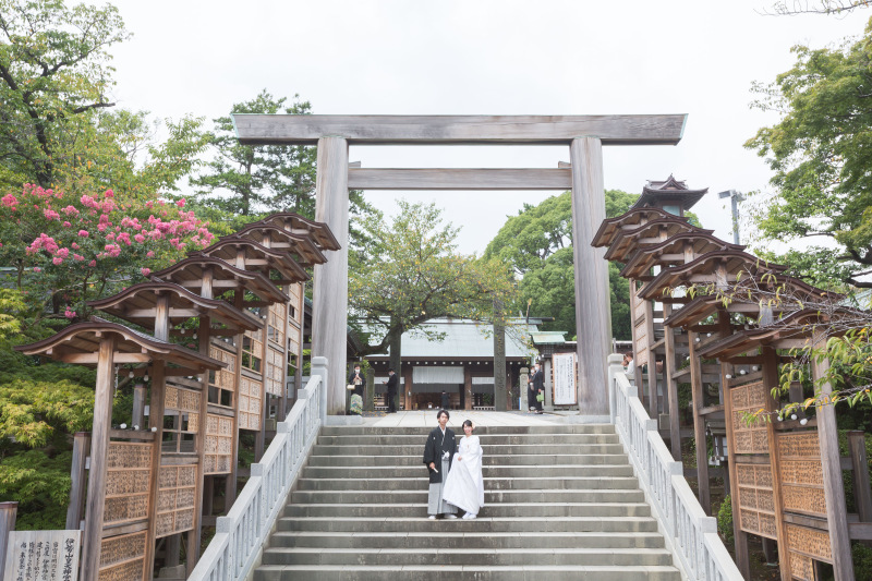 〇お顔あわせにもおすすめ☆彡横浜神社結婚式＋選べる横浜のお食事会付きプラン✨