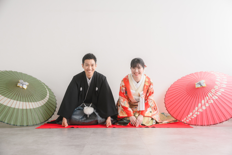 【neeyU最安値☆スタジオ撮影プラン】毎月先着5組限定‼新作衣裳も選べる✨ 和装or洋装どちらでもOK！データ50カット保証