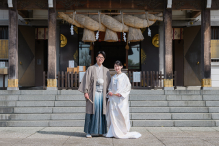 横浜神社結婚式の衣裳美容写真が全て込みのフルサポートプラン！和装1着ヘアメイク込み♪ご家族様のみでの家族婚も大歓迎✨