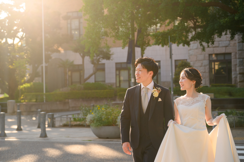 洋装or和装1着馬車道～日本大通り街並み60分撮影プラン！
