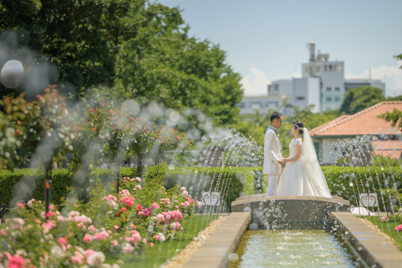 ≪みなとの見える丘公園≫移動費・申請料込☆ドレス1着☆６０分撮影・全データお渡し
