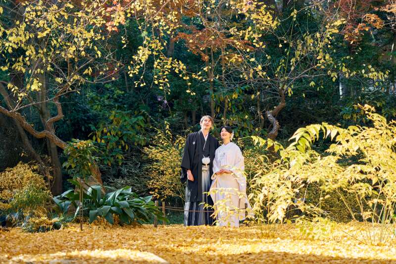 ◇紅葉早割11/15～12/15撮影キャンペーン◇和装三渓園申＋洋装大桟橋ロケーション60分撮影プラン≪申請料・移動費込み≫