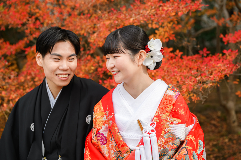 ◇紅葉早割11/15~12/15撮影キャンペーン◇和装三渓園+洋装大桟橋ロケーション60分撮影プラン≪申請料・移動費込み≫