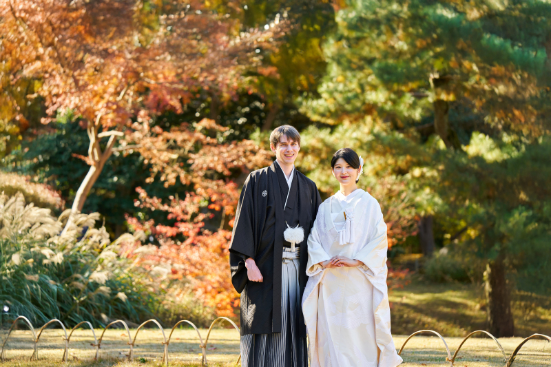 ◇紅葉早割11/15～12/15撮影キャンペーン◇和装三渓園申＋洋装大桟橋ロケーション60分撮影プラン≪申請料・移動費込み≫