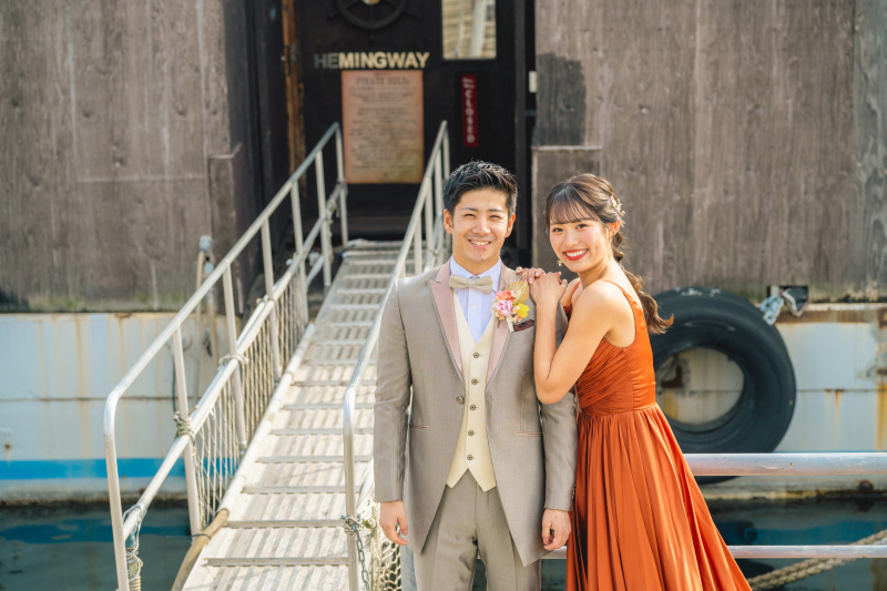 日本メモリアルパークで60分撮影【洋装1着・100カット色見補正データ付き】