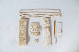 白金刺繍五点セット