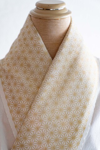 金色さや型半衿