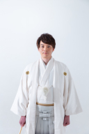 白紋付き金十字刺し子