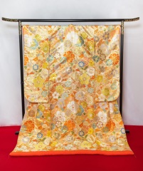 【新作】七宝梅重/唐織白金地