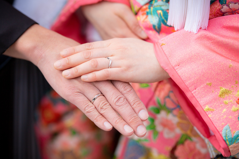 指輪ショット。