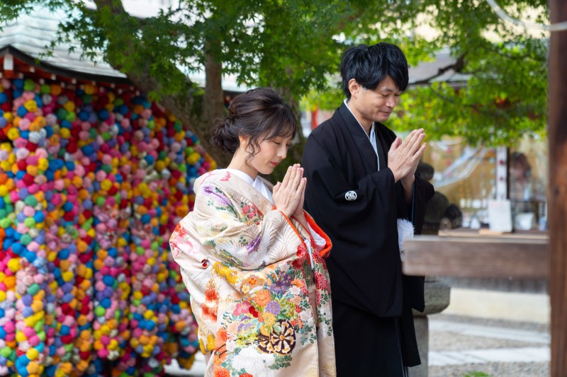 まずはお参り！