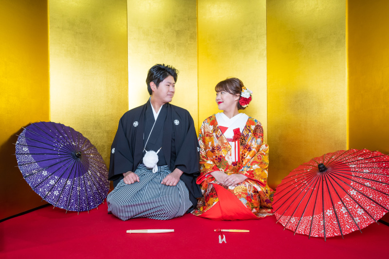 和室金屏風撮影♪