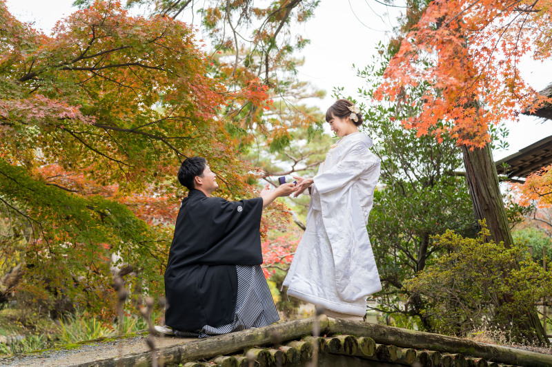 橋の上のプロポーズ