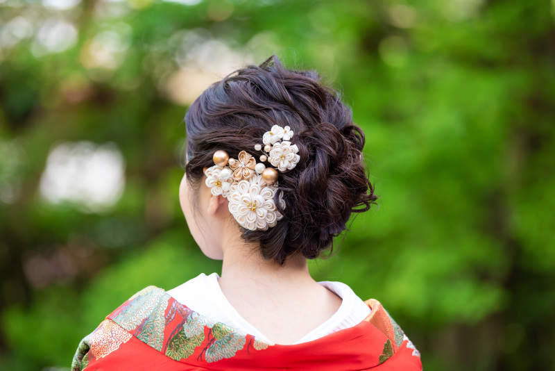 髪飾り(*´ω｀*)