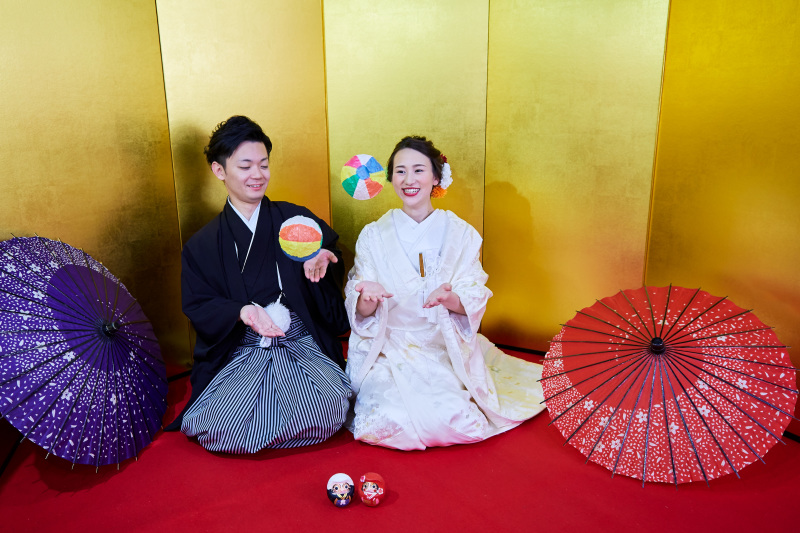 和室金屏風撮影