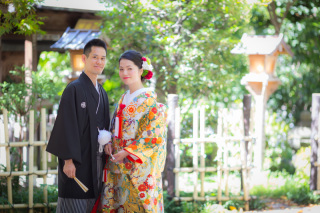 夏の日差しの中で。