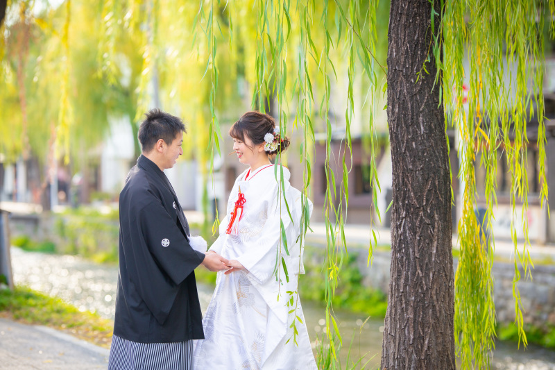 緑に囲まれて。