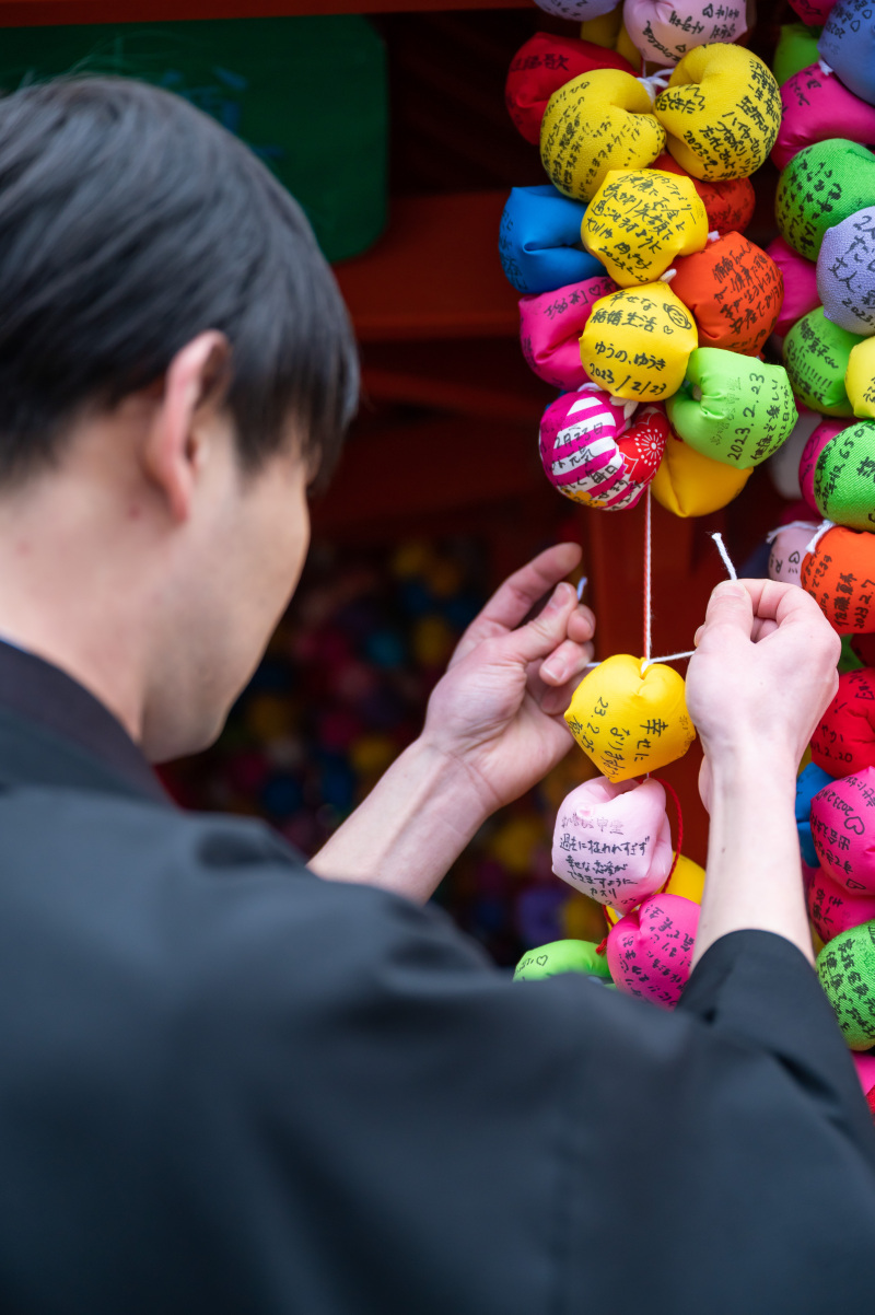 そしてしっかり括ってくれる頼もしい新郎様