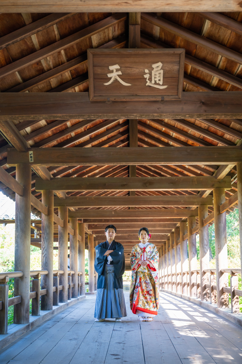 通天橋を二人占め‼