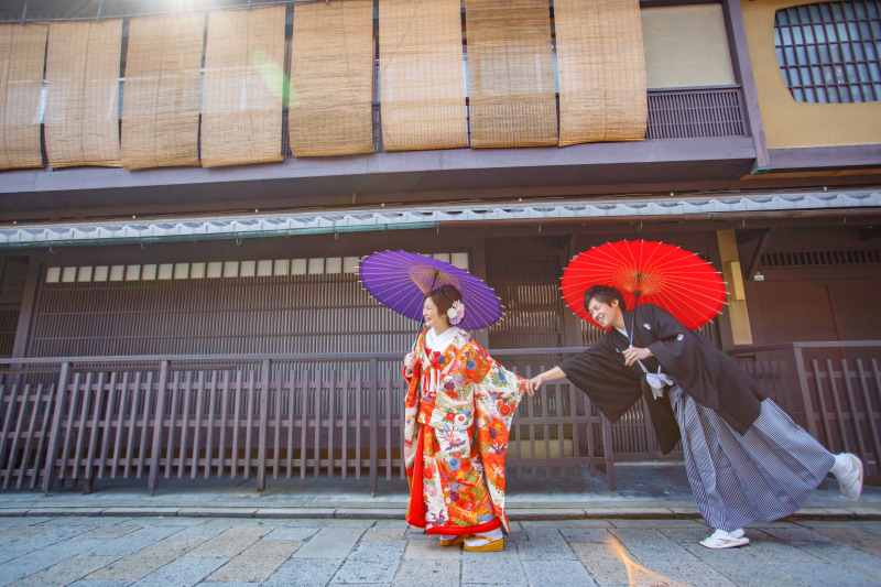 あっちあっち♪