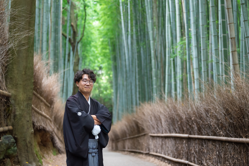 男らしい新郎様