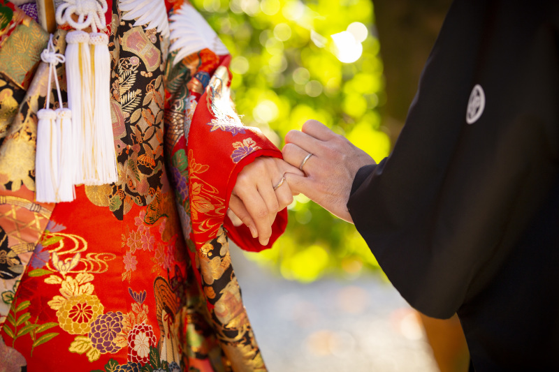 指輪ショット。