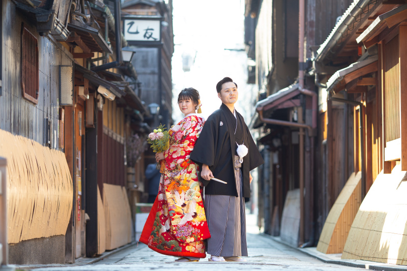 定番スポットにて