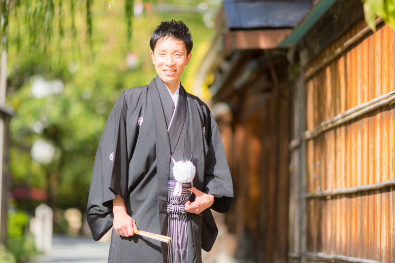 新郎様のソロショットも！