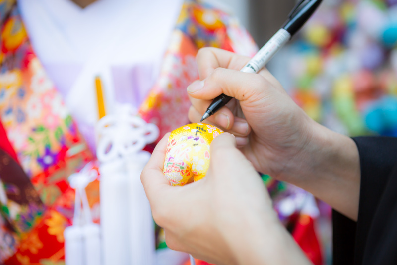 願いを込めて・・・