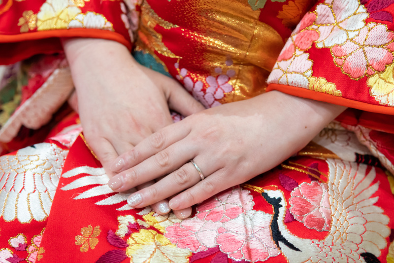 ドキドキの和装前撮り❤