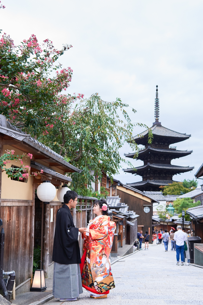 百日紅が咲いて