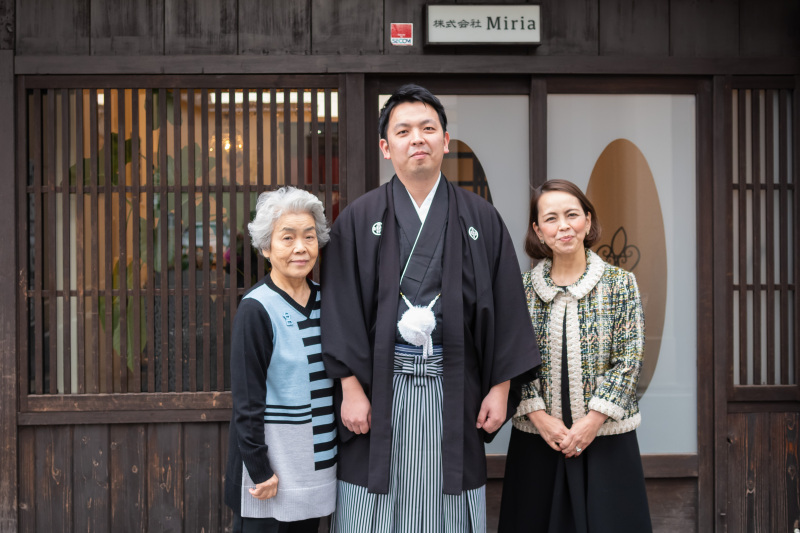 新郎様ご家族と♡