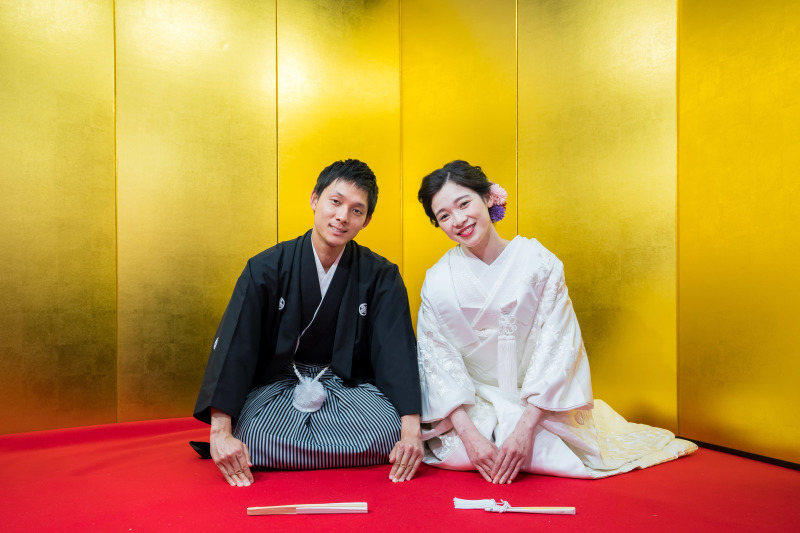 和室金屏風撮影