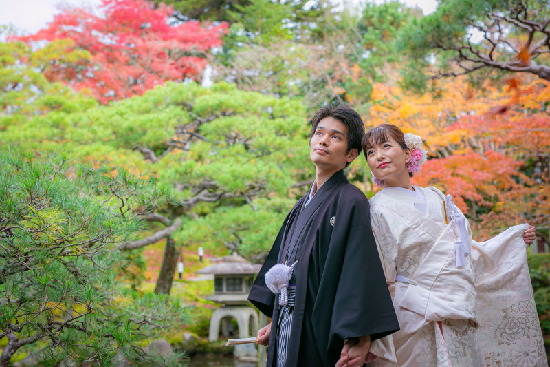 空を見上げて。