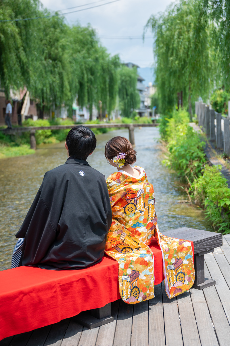 「まぶしいね～♡」