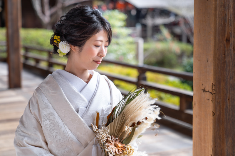 新婦様のソロショット