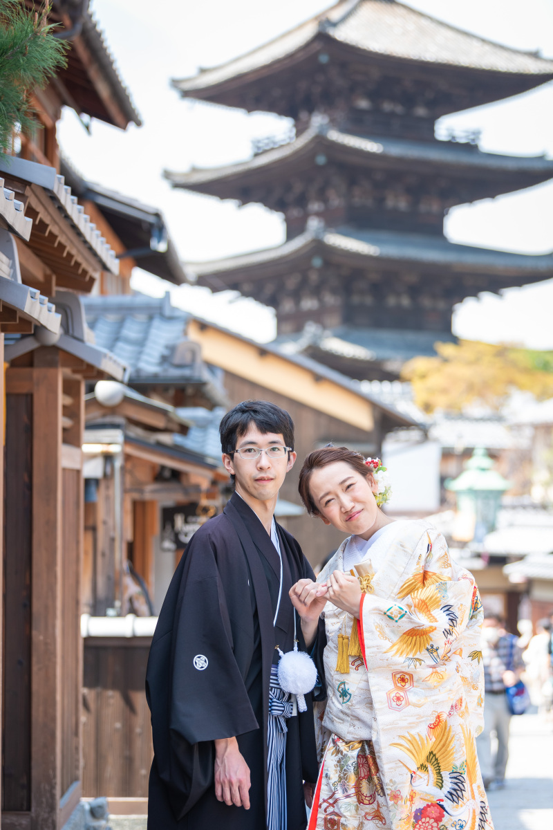 坂を上がって…