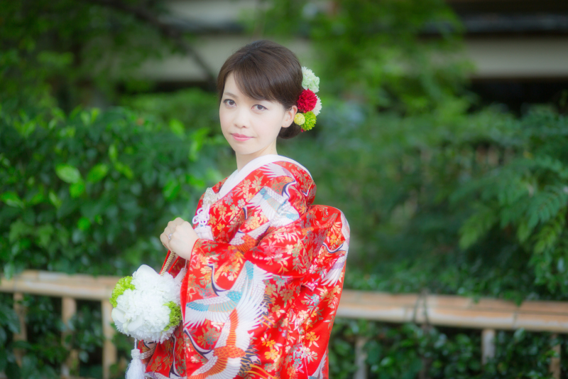 新婦様一人ショット