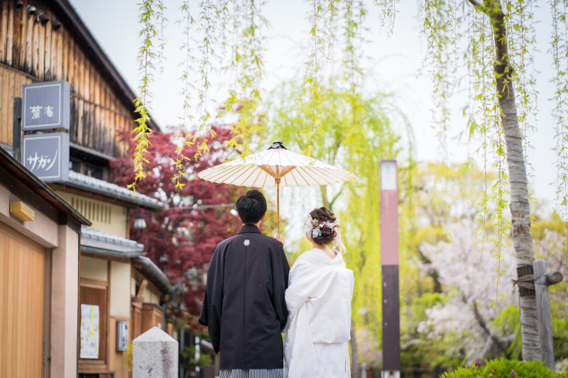 和傘と一緒に…