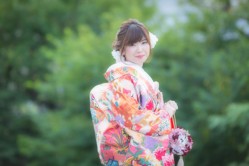 ふんわり優しい雰囲気の新婦様