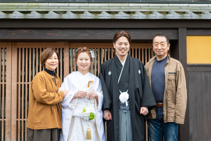新婦様ご家族