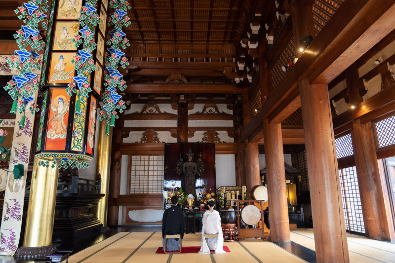 新日本髪でご祈祷も