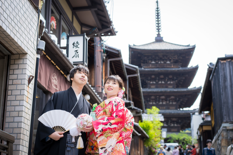 空を見上げて。