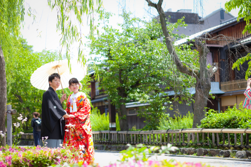 見上げて・・・