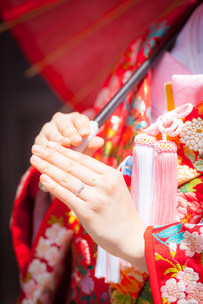 ピンクの懐剣セット